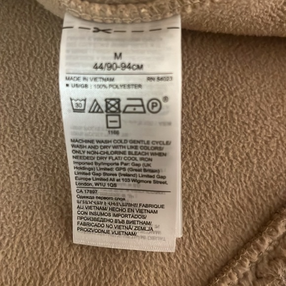 Banana Republic sherpa sweater sz Medium - Picture 2 of 9